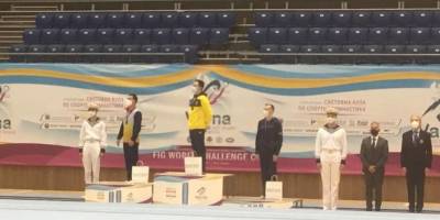 Натаван Эфендиева - Азербайджанский гимнаст завоевал "бронзу" на Кубке мира в Болгарии (ФОТО) - trend.az - Болгария - Азербайджан