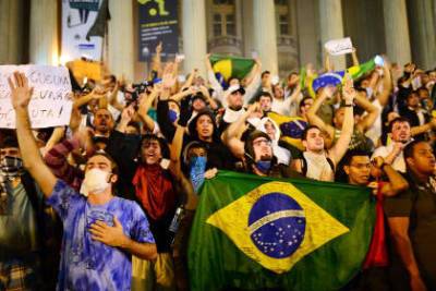 Бразильцы потребовали отставки президента из-за коронавируса - trend.az - Рио-Де-Жанейро - Бразилия - Сан-Паулу - Бразилиа