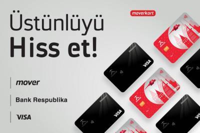 Mover при поддержке Банка Республика представил новые выгодные карты “VISA Moverkart” - trend.az - Турция - Азербайджан