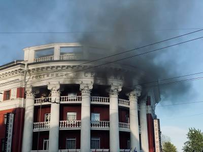 «Есть версия, что все пропало». В администрации города рассказали, насколько серьезно пострадала горевшая гостиница - gubdaily.ru - Петрозаводск
