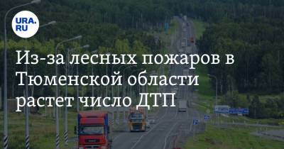 Из-за лесных пожаров в Тюменской области растет число ДТП - ura.news - Новосибирск - Тюменская обл. - Челябинск - Омск - Santa Fe