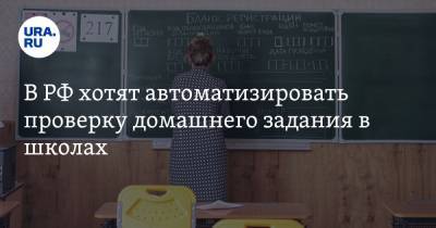 Сергей Кравцов - В РФ хотят автоматизировать проверку домашнего задания в школах - ura.news