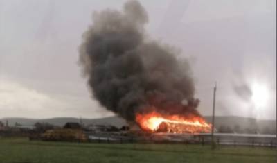 В Башкирии вместе с фермой сгорел домашний скот - mkset.ru - Башкирия - район Зианчуринский