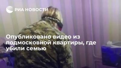 Опубликовано видео из подмосковной квартиры, где убили семью - ria.ru - Москва - Московская обл.