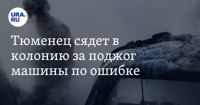 Тюменец сядет в колонию за поджог машины по ошибке - ura.news - Тюмень