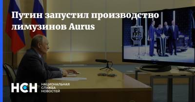 Владимир Путин - Путин запустил производство лимузинов Aurus - nsn.fm - респ. Татарстан