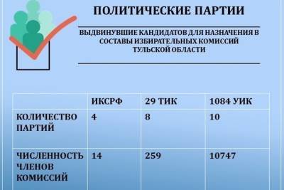 Кто организует выборы в Тульской области: партийный разрез - tula.mk.ru - Тульская обл.