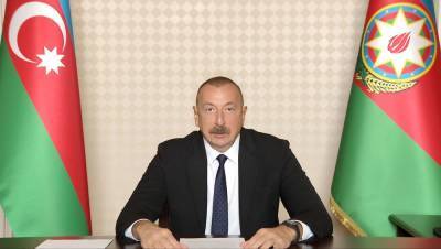 Ильхам Алиев - Тедроса Адханома Гебрейесуса - Представлено выступление Президента Ильхама Алиева на 74-й сессии Всемирной ассамблеи здравоохранения в видеоформате - trend.az - Азербайджан