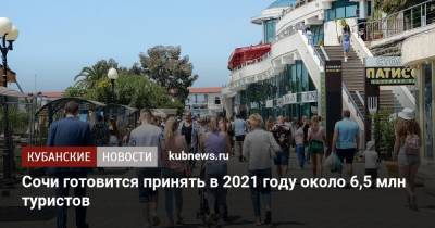 Алексей Копайгородский - Сочи готовится принять в 2021 году около 6,5 млн туристов - kubnews.ru - Сочи - Краснодарский край