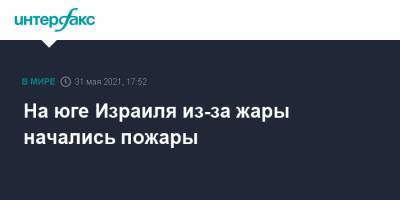 На юге Израиля из-за жары начались пожары - interfax.ru - Москва - Израиль - Иерусалим