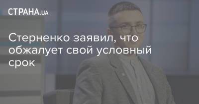 Сергей Стерненко - Сергей Щербич - Стерненко заявил, что обжалует свой условный срок - strana.ua