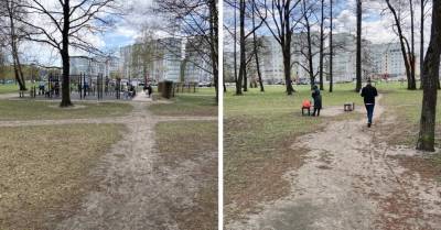 "Темно и грязно". Жители Зиепниеккалнса обеспокоены судьбой парка Эбельмуйжас - rus.delfi.lv - Рига - Латвия