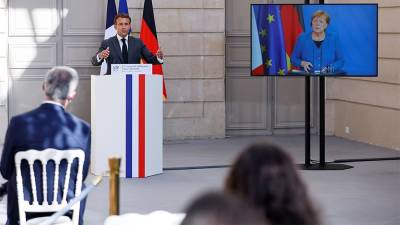 Ангела Меркель - Эммануэль Макрон - ФРГ и Франция потребовали новых президентских выборов в Белоруссии - iz.ru - Минск