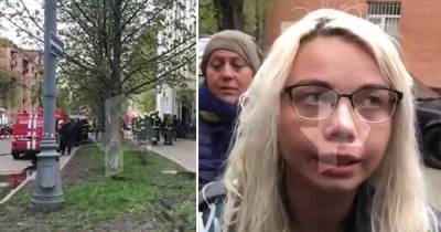 Студентка о спасении из горящего отеля в Москве: Взяла детей, побежала - ren.tv - Москва