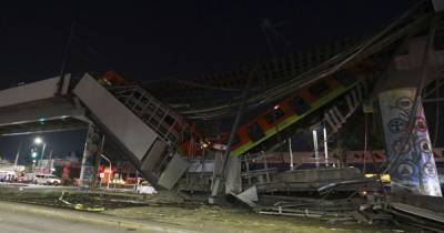 В Мексике провалился мост с поездом метро: есть погибшие - tsn.ua - Мексика - Мехико