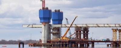 В Череповце закончен последний этап надвижки пролетов нового моста через Шексну - runews24.ru - Череповец