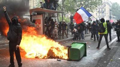Первомай 2021-го выдался агрессивным для Франции и Бельгии - argumenti.ru - Бельгия - Париж