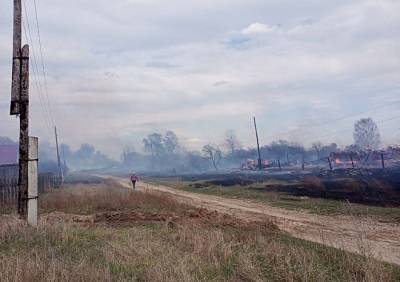 Власти признали, что крупный пожар в шиловском селе пошел «со стороны трансформатора» - ya62.ru - район Шиловский