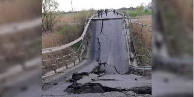 В Укравтодоре обещают быстро восстановить мост, обрушившийся во Львовской области - nv.ua - Украина - Луцк - Львовская обл.