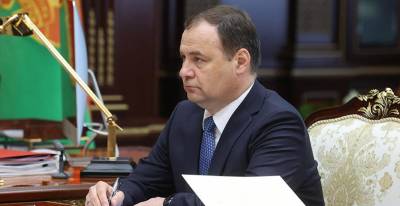 Александр Лукашенко - Роман Головченко - Роман Головченко: экономика за первый квартал вышла на траекторию устойчивого роста - grodnonews.by
