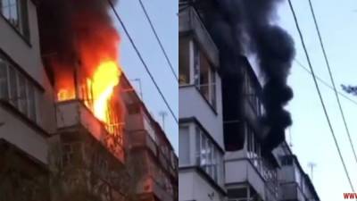 В Житомире дотла сгорела квартира: во время пожара погиб 81-летний мужчина – фото, видео - 24tv.ua - Житомир - Новости