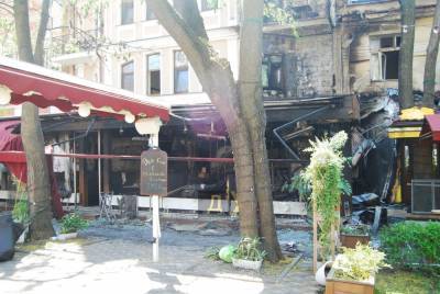 Пожар в ресторане и отеле в Одессе: назвали предварительную причину возгорания - 24tv.ua - Одесса - Новости Одессы