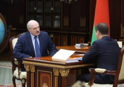 Александр Лукашенко - Роман Головченко - Тема недели: Александр Лукашенко принял с докладом Романа Головченко - grodnonews.by