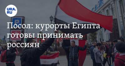 Посол: курорты Египта готовы принимать россиян - ura.news - Москва - Египет