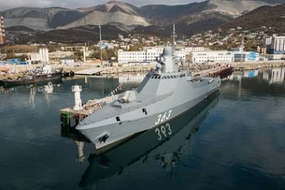 Российский корвет проследил за патрульным кораблем США в Черном море - lenta.ru - Грузия - Батуми - Поти