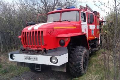 В Самарской области пожар уничтожил 14 дачных строений - aif.ru - Москва - Ленинградская обл. - Самарская обл. - район Волжский