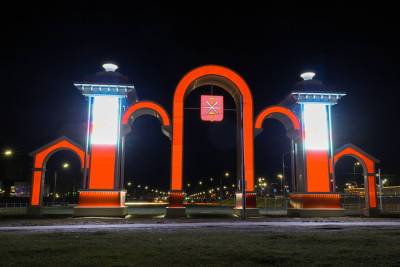 Арка на улице Рязанской оформлена по-тульски - tula.mk.ru - Тула