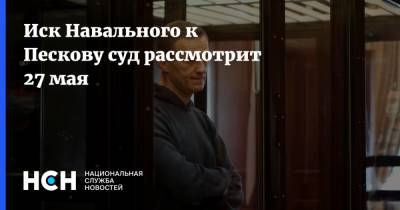 Алексей Навальный - Дмитрий Песков - Иск Навального к Пескову суд рассмотрит 27 мая - nsn.fm - Москва