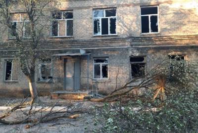 На Донбассе обстреляли больницу с пациентами - kp.ua - населенный пункт Красногоровка