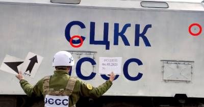 Впервые за период режима "тишины" русские наемники обстреляли авто СЦКК на Донбассе: фото (7 фото) - tsn.ua - Донбасс - Донецкая обл.