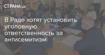 Максим Бужанский - В Раде хотят установить уголовную ответственность за антисемитизм - strana.ua