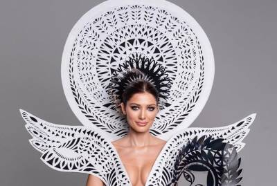 Елизавета Ястремская - Словно резная бумага. Показали платье украинки для участи в конкурсе "Мисс Вселенная"-2020 - kp.ua