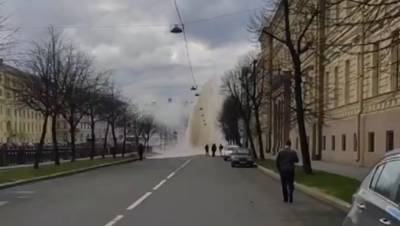 Пробка после прорыва на Большой Морской сохранится до утра четверга - dp.ru - Санкт-Петербург