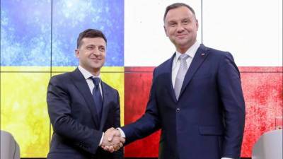 Владимир Зеленский - Анджей Дуда - Украина надеется попасть в ЕС с помощью Польши - anna-news.info - Киев - Польша - Литва
