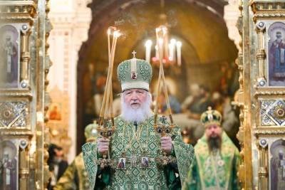 патриарх Кирилл - святой Кирилл - Патриарх Кирилл совершит литургию в храме Христа Спасителя - vm.ru - Москва - Русь