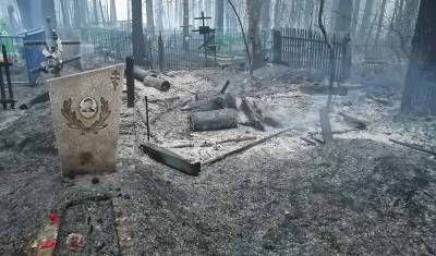 В Тюменской области лесной пожар дошёл до кладбища Вагайского посёлка - nashgorod.ru - Тюменская обл.