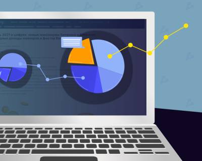 Апрель 2021 в цифрах: индекс доминирования биткоина ниже 50%, Dogecoin в топ-5, USDT на Tron в лидерах - forklog.com
