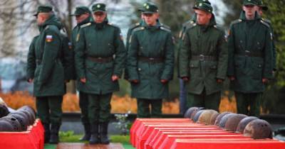 Останки 86 бойцов-красноармейцев перезахоронили на мемориале в Чкаловске (фото) - klops.ru - Чкаловск