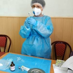 Подопечных запорожских интернатов вакцинируют от COVID. Фото - reporter-ua.com - Запорожская обл.