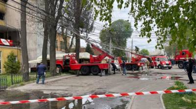 Масштабный пожар в Виннице потушили - ru.slovoidilo.ua