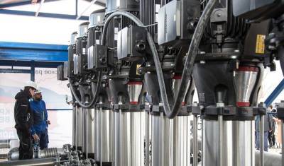 Перед приездом Хуснуллина в Крыму стерли с водозаборных насосов название Siemens - newizv.ru - Крым