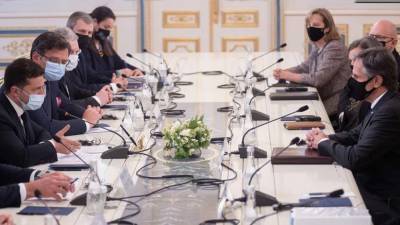 Владимир Зеленский - Энтони Блинкен - Украина итоги 6 мая 2021 года - anna-news.info - Киев