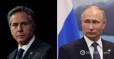 Владимир Путин - Энтони Блинкен - Джо Байден - Блинкен признался, как в администрации Байдена относятся к Путину - obozrevatel.com