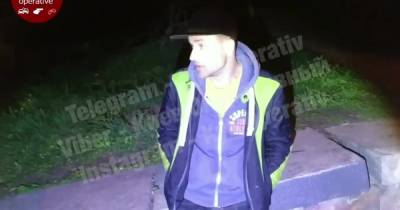 В Киеве полицейские со стрельбой задержали курьера доставок на мотороллере (видео) - focus.ua - Киев
