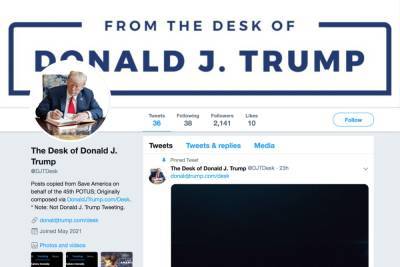 Дональд Трамп - Donald J.Trump - Twitter забанил аккаунты, созданные для публикации заявлений Трампа - itc.ua - Twitter
