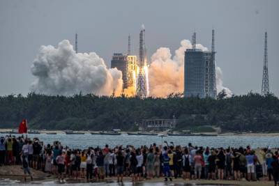 Прогноз на выходные: местами возможны осадки в виде обломков китайской ракеты Long March 5B - itc.ua - Китай - Ракеты